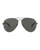 Sunglasses Asian Fit GG1288SA 001 Size 61 Interlocking G Teardrop Shape Unisex Interlocking GG [Gucci] Men's Women's