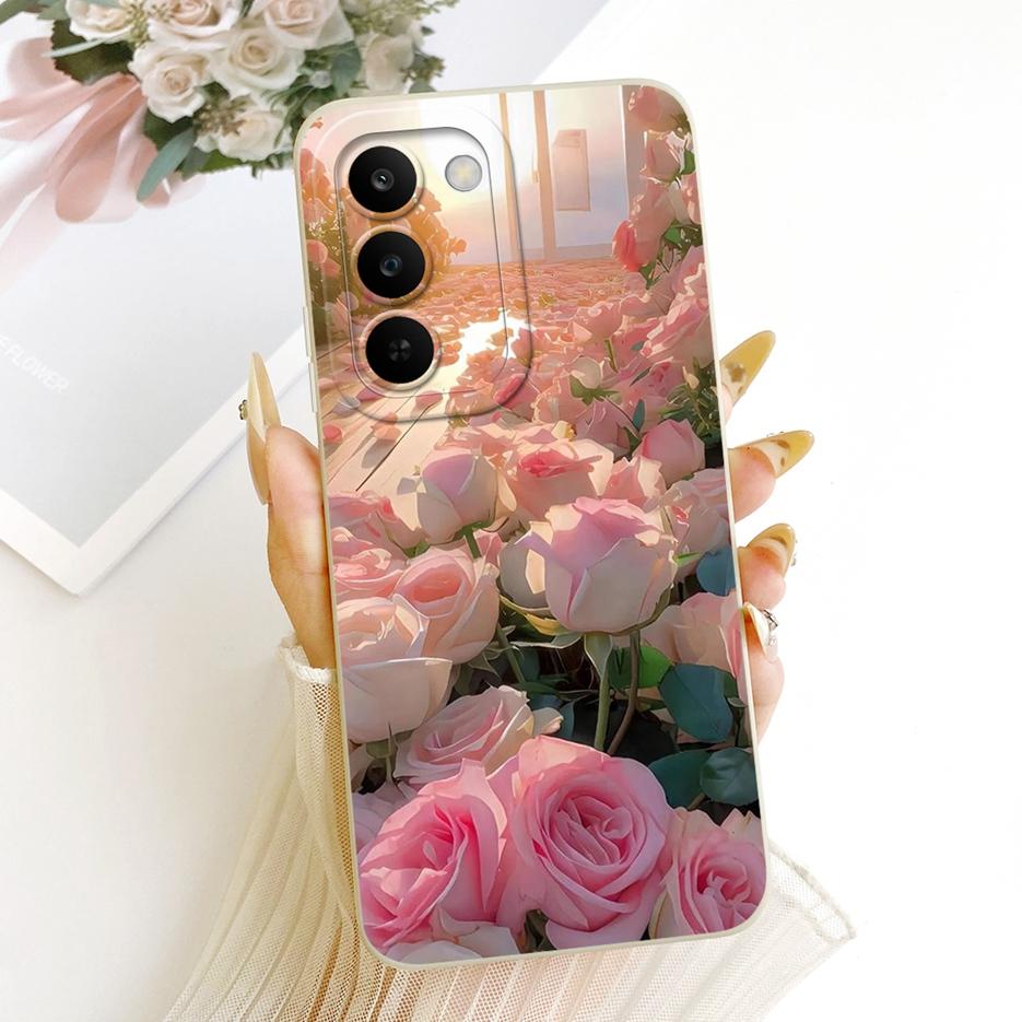Чехол для Realme C83 5G Чехол для Realme P4 Lite 5G RMX5261 Милый мультяшный чехол-кролик Мягкий силиконовый чехол для Realme C100 5G Чехол для RealmeC83