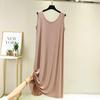 Women's Plus Size Modal Sleeveless Mid-Length Camisole Nightgown
