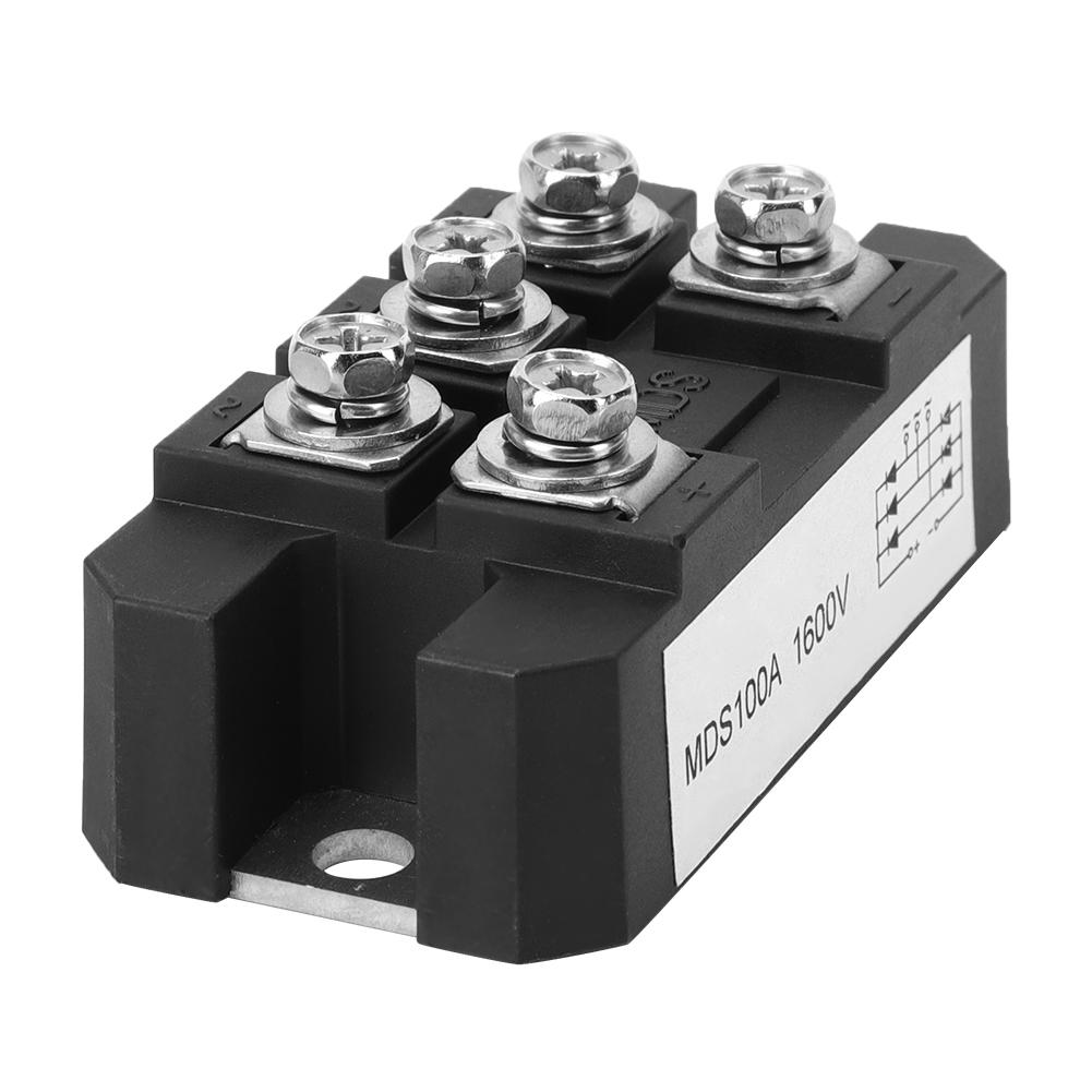MDS100A 1600V Диодный 3-фазный выпрямитель Мощный мостовой выпрямитель 600~1600В