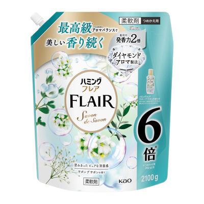 Ткань Humming Flare Large с тончайшим балансом ароматов для кондиционера A и освежающего Savon de Savon, Вместимость, Заправка, 2100г, Красивый,