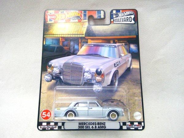 Неоткрытый Hot Wheels Premium 300 SEL AMG 54 BOULEVARD (SQ2363) MERCEDES-BENZ 6.8 Mercedes-Benz