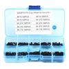 1000-Piece Self-Tapping Screw Set, Small Screws M1, M1.2, M1.4, M1.7, Flat Head, Stainless Steel, with Storage Box, Compatible with Watches, Glasses,