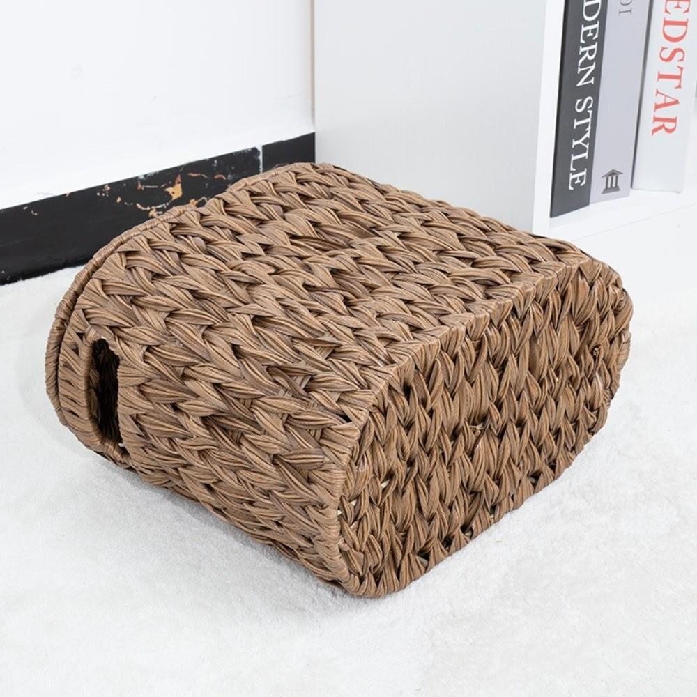 Large Capacity Toilet Paper Basket Flip Top Sundries Storage Box Storage Basket  for Kitchen