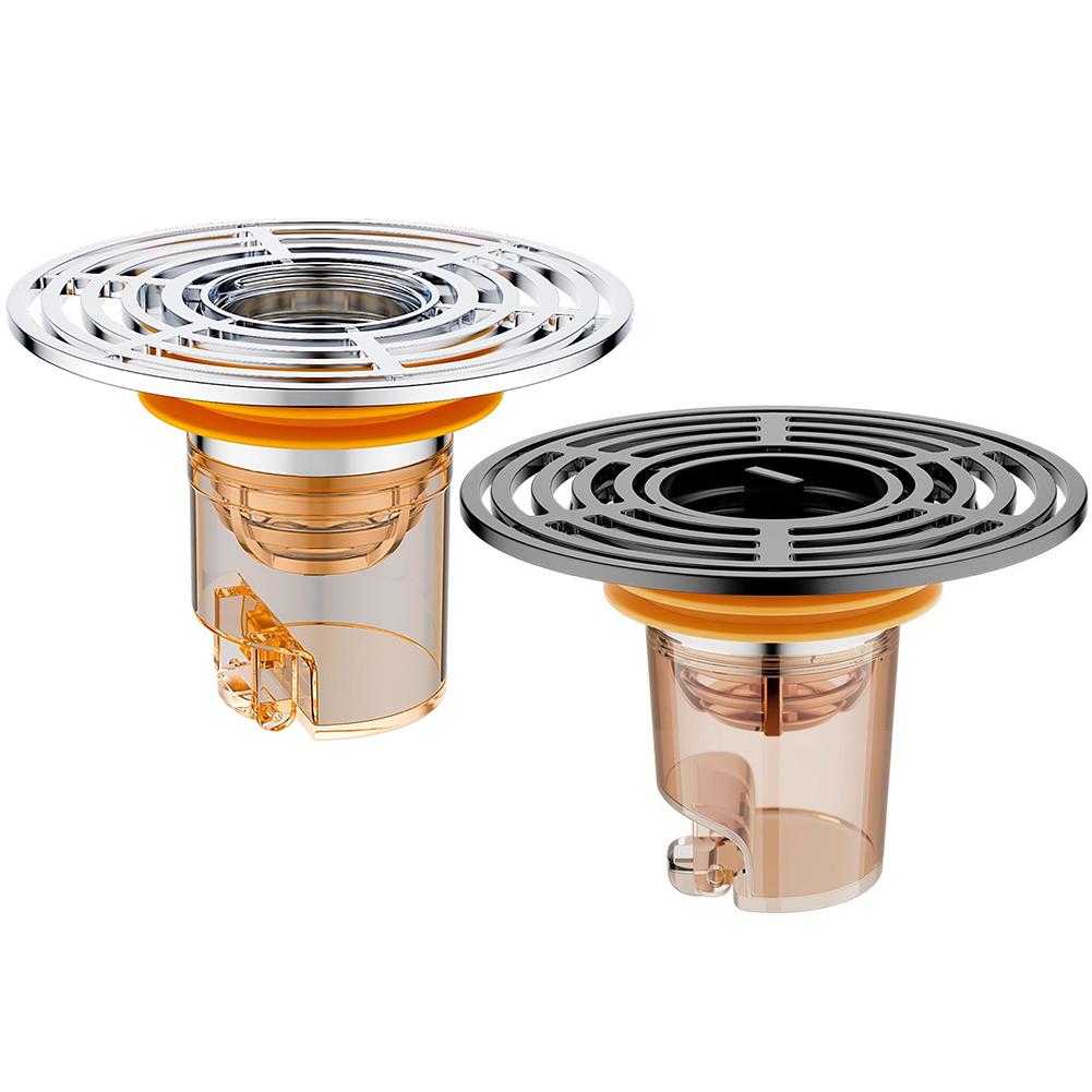 Hair Strainer ABS Floor Drain Odor Stopper with Odour-Inhibiting Deodorant Floor Drain Core for Sinks Bathtub Sink Drains Filter