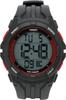 Digital Day of the Week Urethane Black [Clefa] Watch, Waterproof, Backlight, Date, Display, Strap, TS-D317-RD, Men's,