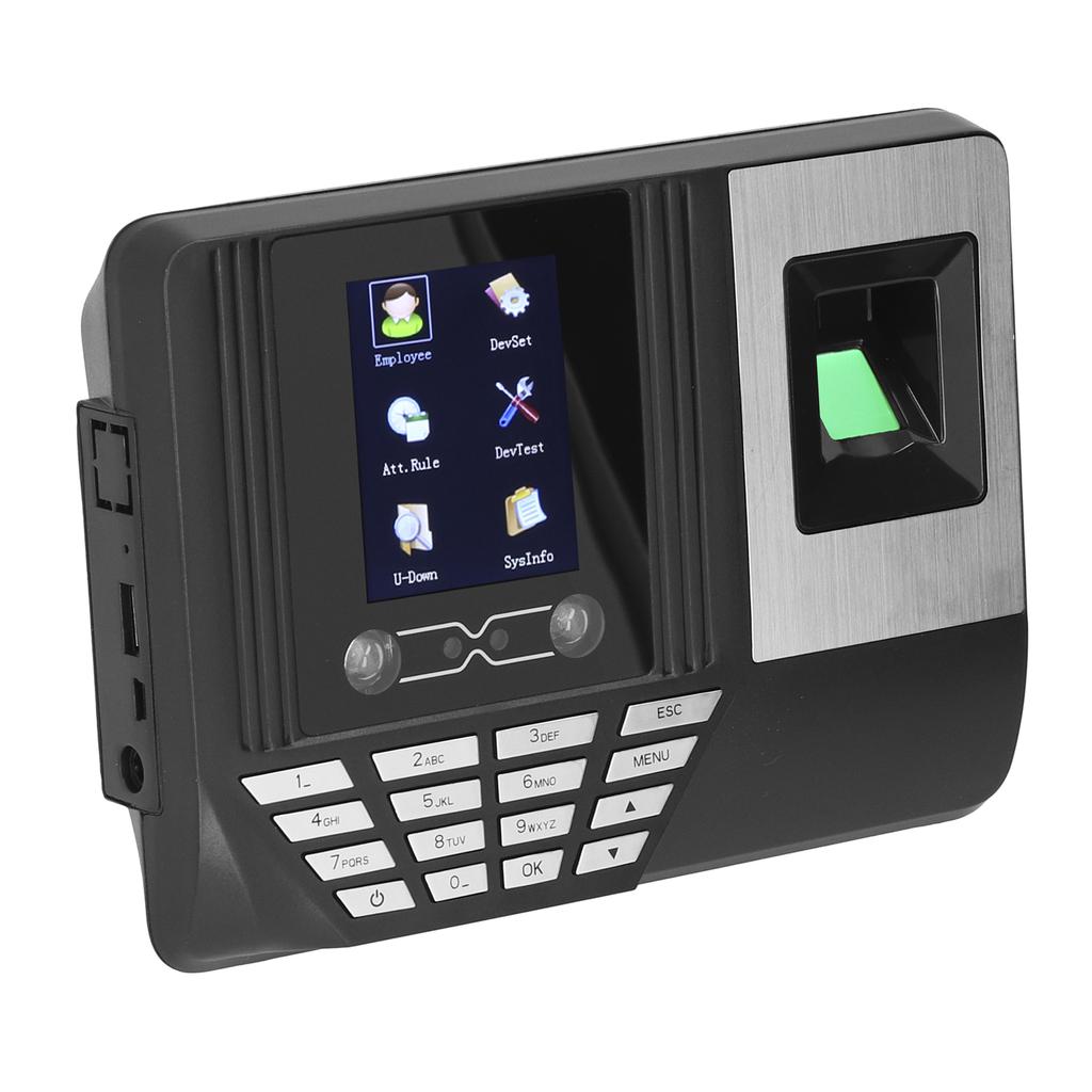 Учет рабочего времени 4.3in TFT голосовые подсказки отпечатки пальцев пароль регистратор рабочего времени для офиса завода
