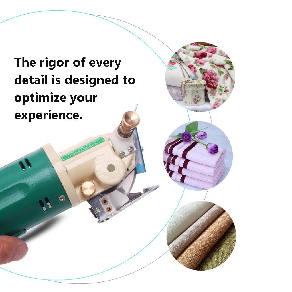 220В 5Вт Электрический дисковый нож с вращающимся лезвием Электрические ножницы Резак для ткани Машина для резки ткани Вилка США