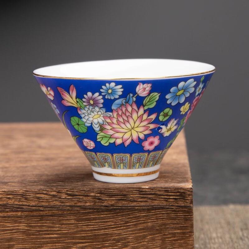 Эмалированная керамическая пиала для чая TIBORANG Douli