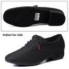 Men's Breathable Mesh Dance Shoes with Soft Rubber Sole