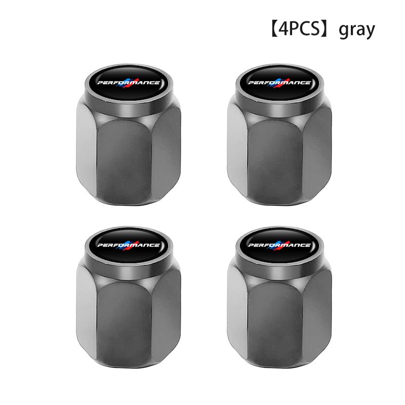 For BMW 4Pcs Car Wheel Tire Valve Caps Air Stem Covers Anti-Rust Anti Dust Accessories E46 E90 F30 F10 F20 G20 E87 E60 F01 F02