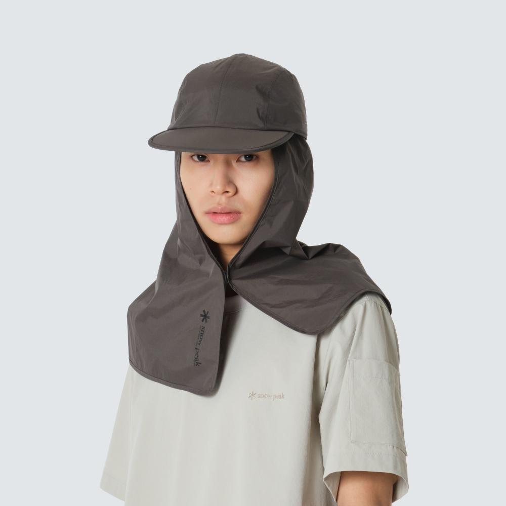 SNOWPEAK Легкая солнцезащитная кепка из Cordura, шоколадно-хаки (S26MUTCP06)