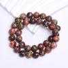 Bracelet Necklace for Jewelry Making Natural Stone Beads Beads Natural Leopard Skin Stone Beaded Accessories 4/6/8/10mm 20-40pcs DIY Fashion