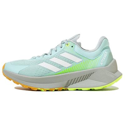 Terrex Soulstride Trail Легкие сетчатые Нескользящие Кроссовки для трейлраннинга с низким верхом Женские Кроссовки Сине-желтый IF5038