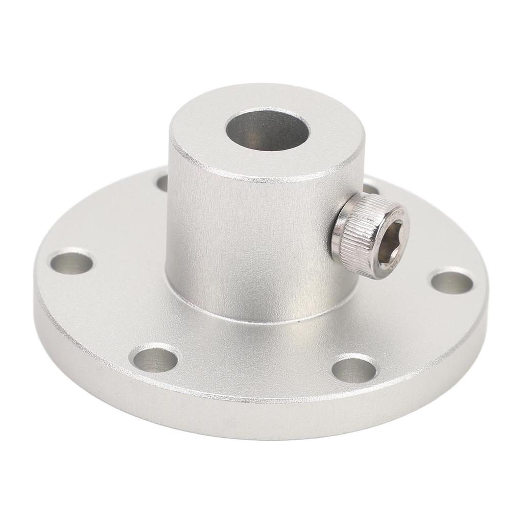 Flange Shaft Coupling 10mm Aluminum Stable Connection Hub Mounting Shaft Coupling for 14041 Wheels