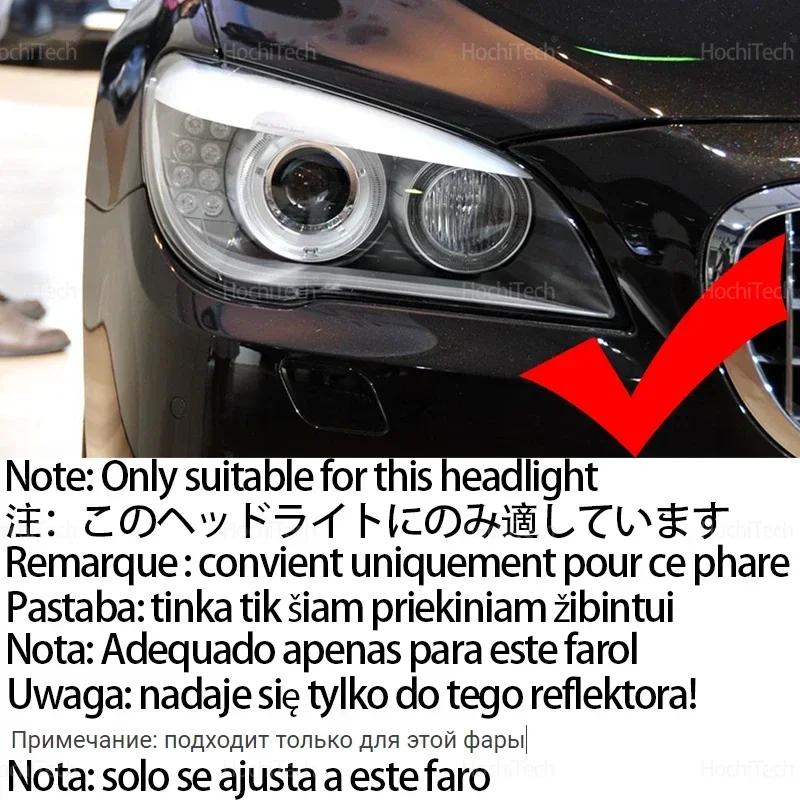 For BMW 7 Series F01 F02 F03 F04 2009-2015 Dynamic Car-styling Multi-colored App Control LED Rings M4 Style Turn Signal Light