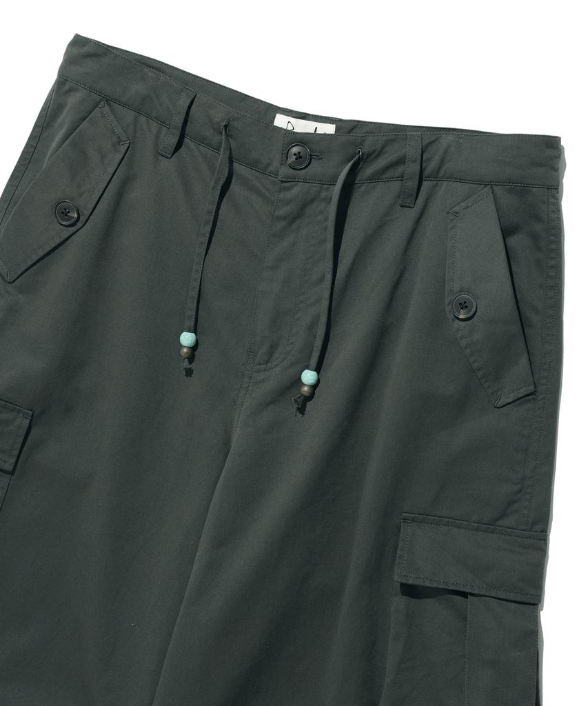 PHYSICAL DEPARTMENT Cotton Twill Cargo Pants_Dark Gray