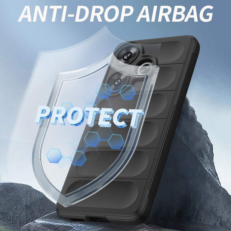 Skin Feeling Flexible Silicone Case for Xiaomi Poco F6 Pro F5 5G X6 X5 M6 Pro M5 4G Protective Cover Shockproof Fundas Coque