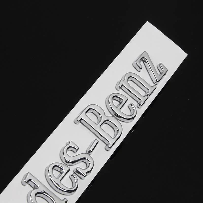 szvm1 Car trunk 3D badge ABS letter logo sticker is suitable for Mercedes-Benz GM modified rear logo auto parts. accessories.