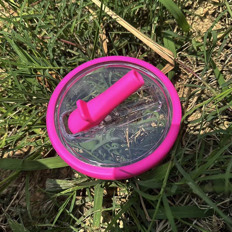 40 унций двухслойный стаканчик для мороженого герметичный складной чехол с трубочкой портативный прямой стакан для питья в машине