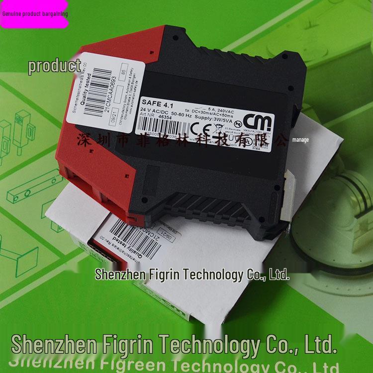 Real Photo: SAFE4.1 24VDC AC/DC German TIESE Safety Relay