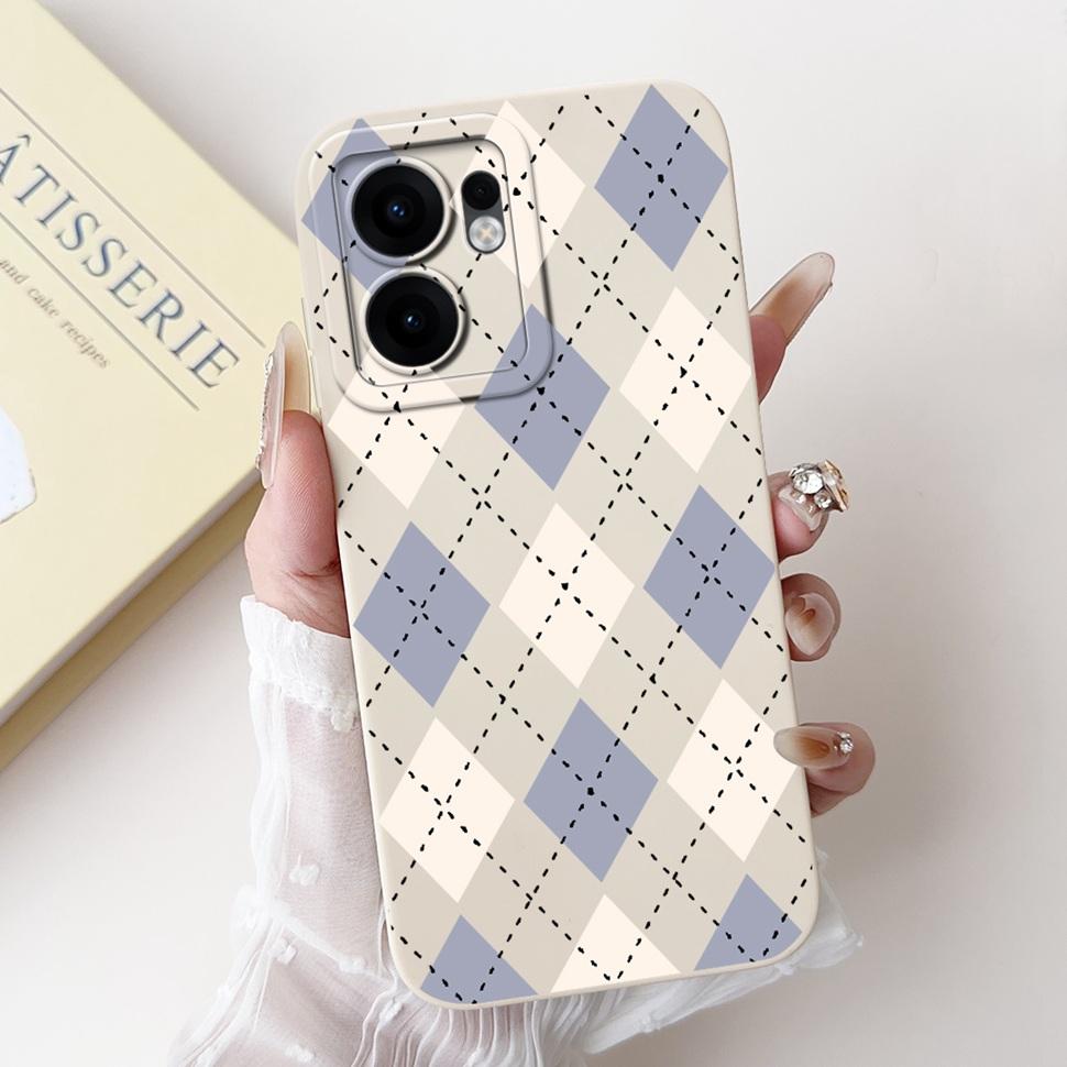 For Oppo Reno 13F 5G Case CPH2699 Unique Painted Cover Soft Silicone Phone Cases For Oppo Reno13 F 13F Reno13F Full Bumper Capa