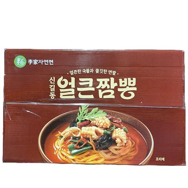 Igajayeonmyeon Shingildong Spicy Jjambong Noodles 223g x 8 Packs