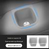 Leapmotor D19 Three-Row Silicone Water Cup Mat - Anti-Slip, Anti-Scratch Rear Holder Protector.