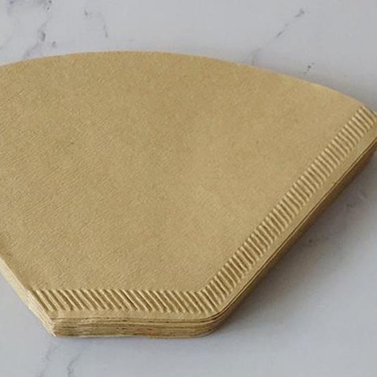 100 шт., бумажный фильтр для кофе, натуральный неотбеленный, одноразовый, капельница для кофе, конус, универсальные аксессуары для кофеварки