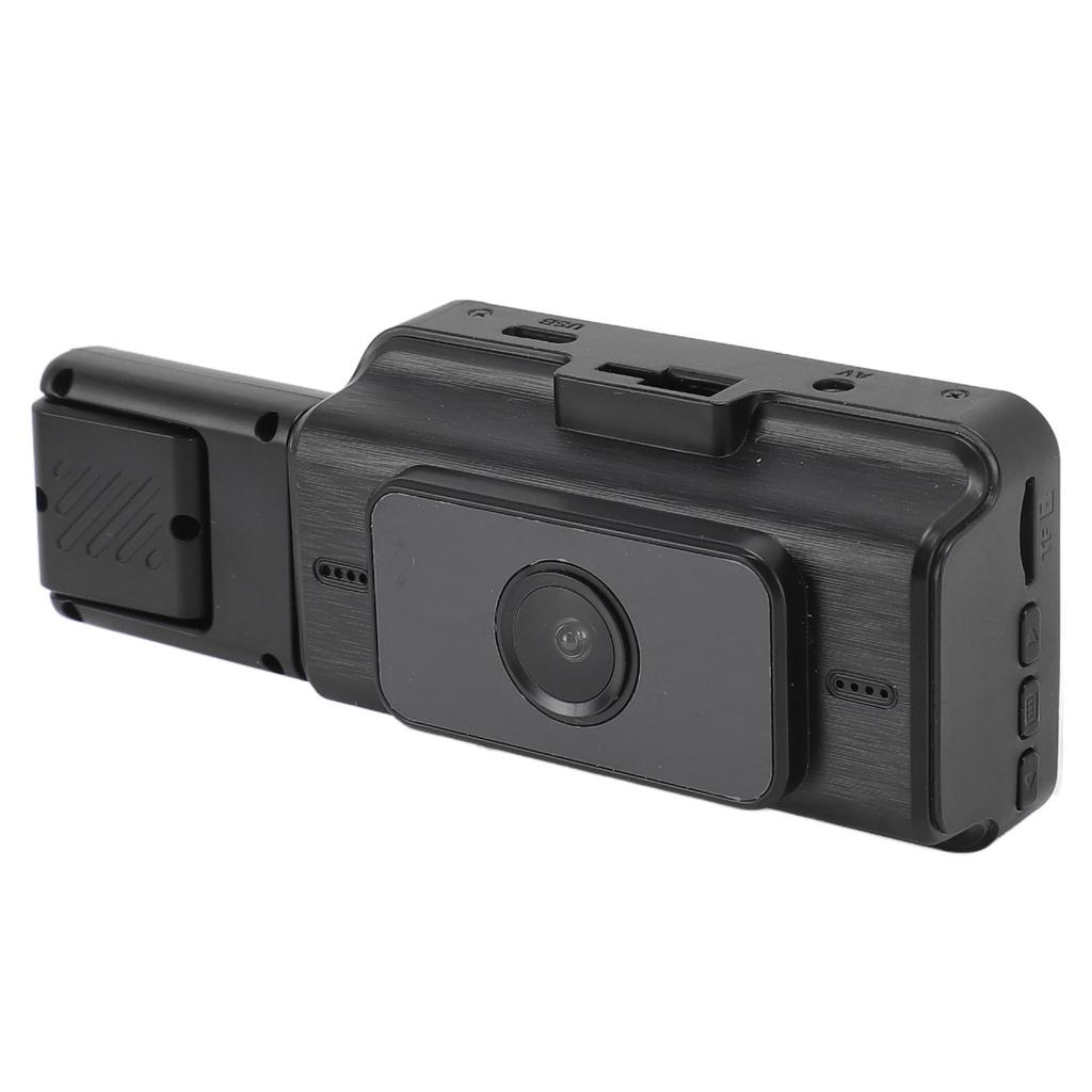 Профессиональный видеорегистратор 3-канальный WiFi 1080P Передняя циклическая запись ИК ночное видение Режим парковки Автомобильная видеокамера