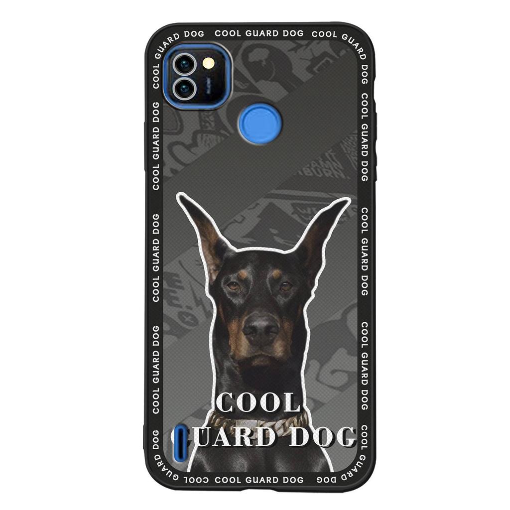 Чехол прочный чехол для телефона Tecno POP4 Air/BC1 противоударный модный дизайн TPU грязеотталкивающий ударопрочный задняя крышка милый