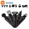 Электробритва ENCHEN X8S-C с 4 сменными головками, многоцелевой перезаряжаемый портативный триммер для бороды