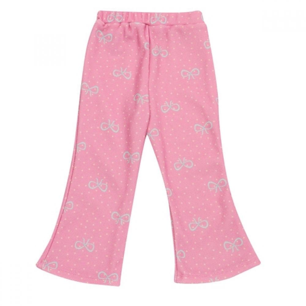 French Cat Ribbon Printed Pants 2 Types Choose 1 Q55ddp220