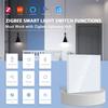 BSEED Zigbee 1/2/3-клавишные сенсорные выключатели Умный настенный выключатель света Tuya Google Smart Life Alexa Управление приложением Стеклянная панель Без нейтрали
