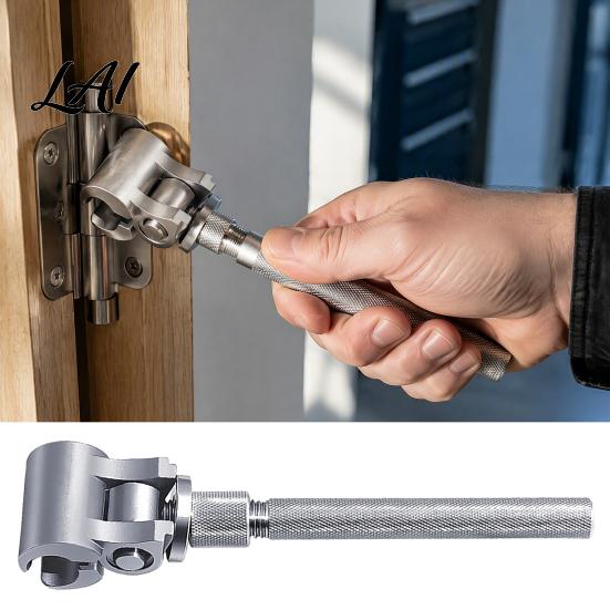 Heavy Duty Hinge Adjuster Door Adjustment Gap Adjusting Steel Tool Stainless Sagging Repair Tool Wrench Tools Wrench