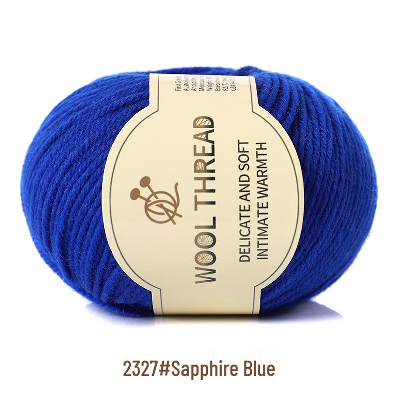 Пряжа из кашемировой шерсти средней толщины для вязания вручную детских шарфов и свитеров, со спицами.