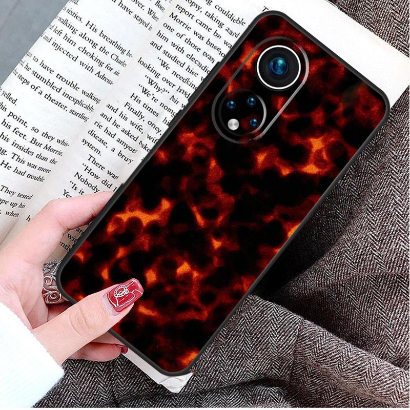 Чехол с узором "Черепаховый панцирь" для Honor Magic 5 Lite 6 Pro 50 70 90 Honor X8b X9b X6 X7 X8 X9 X6a X7a X8a X9a Чехол