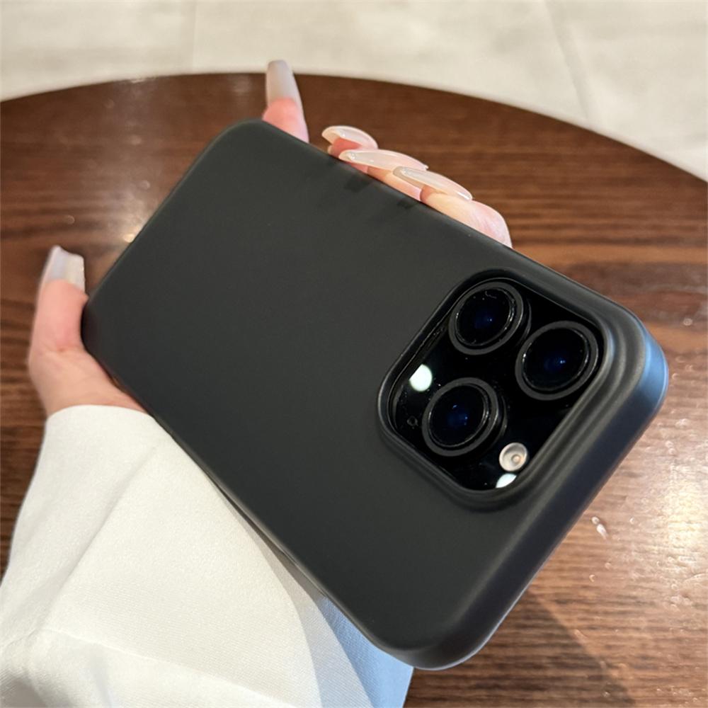 Мягкий матовый прозрачный чехол для iPhone 16 15 14 Pro Max Plus 13 12 11 XR XS XsMax 8 противоударный силиконовый бампер