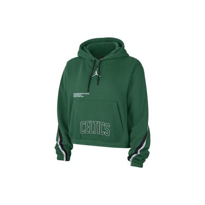 Толстовка с капюшоном Courtside Statement Edition Boston Celtics, женская толстовка с капюшоном зеленого цвета DO0150-312
