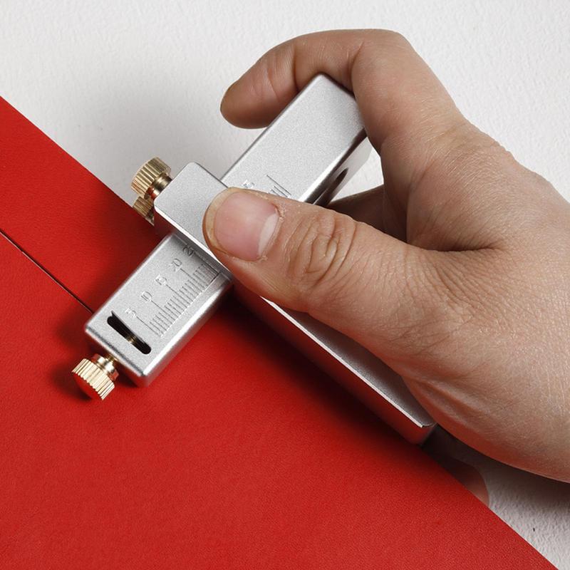 Резак для ремней Инструменты для резки кожи Регулируемое ручное оборудование для рукоделия Для изготовления изделий из кожи Хобби Инструменты для работы Женщины