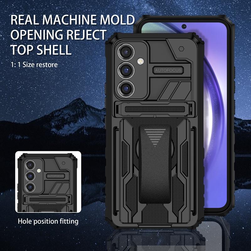 Military Armor Case for Samsung Galaxy S24 S23 FE S22 Ultra S21 S20 Note 20 Ultra Cover Belt Clip Holster Kickstand Full Protective Cover