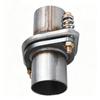 Exhaust Pipe Flange Joint Muffler Interface 409 Stainless Steel 2.01" Outer Diameter
