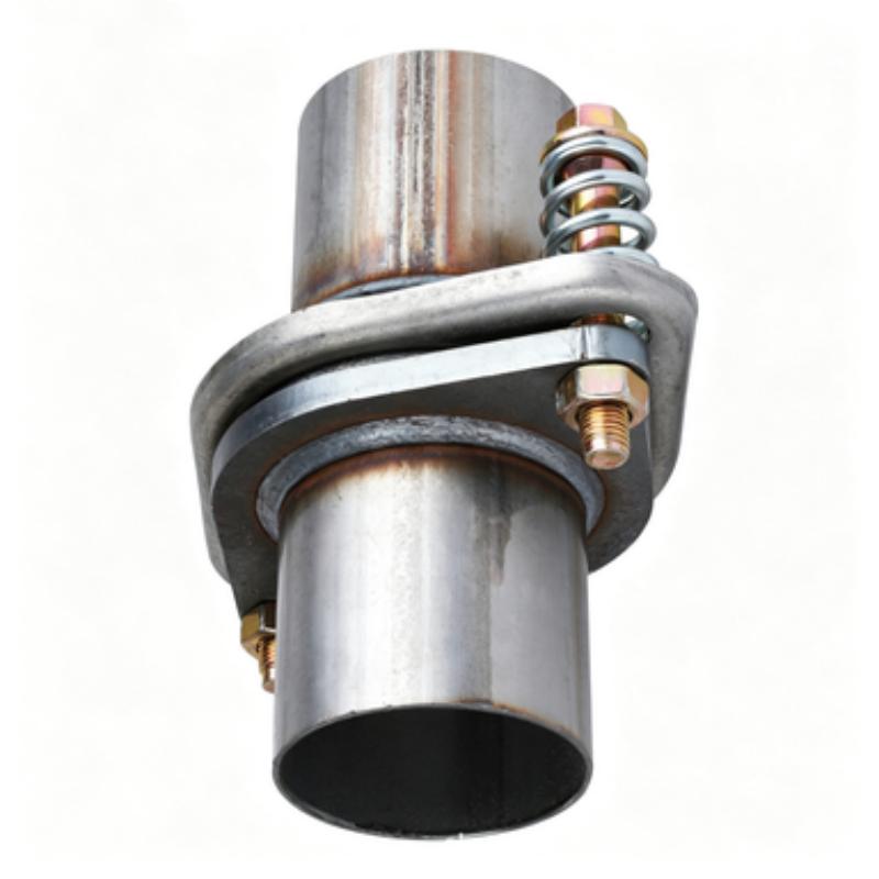 Exhaust Pipe Flange Joint Muffler Interface 409 Stainless Steel 2.01" Outer Diameter