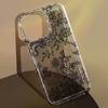 Романтичный Чехол для Телефона с Кружевным Узором Для iPhone 17 Pro Max 16 15 Pro 14 13 12 11 XR XS 17Air 16 Plus 16E Мягкий Прозрачный Чехол