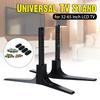 Adjustable Universal TV Stand Holder 240X166X110MM Height For 32-65 Inch LCD Flat Screen Table Top Pedestal Easy Install