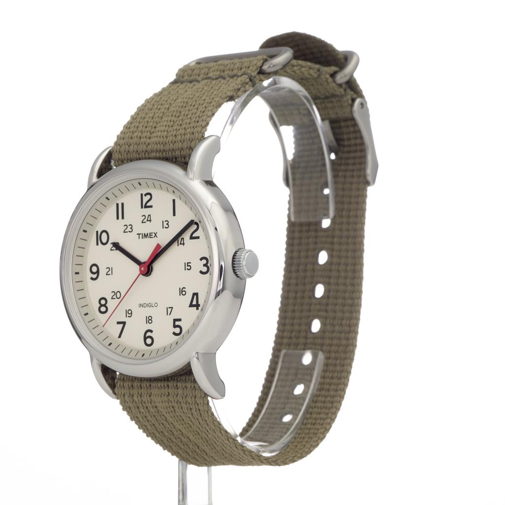 TIMEX Weekender Olive Unisex Watch T2N651 [Parallel Import]