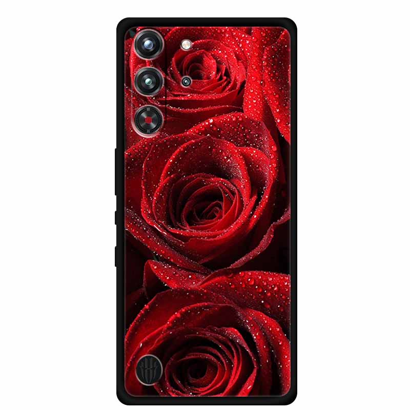Для ZTE Nubia Red Magic 10 Pro Задняя крышка Чехол 6,85" Черный Силиконовый Мягкий Чехол для Телефона Для ZTE nubia Redmagic 10 Pro Чехол Сумка Funda Bag