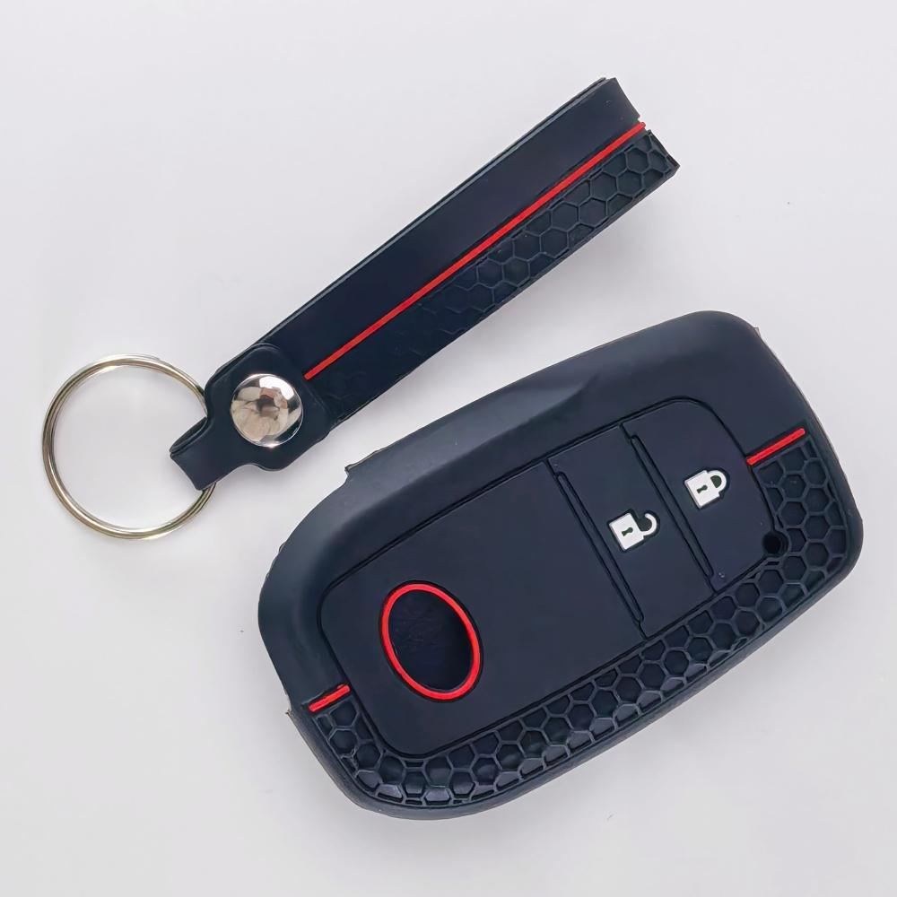 Чехол-брелок для Toyota Corolla Yaris Prius Hilux Cruiser Hatchback Cross Land с брелоком Защита от царапин Ударопрочная защита