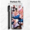 Аниме Персонаж Сила CSM Мягкий Чехол для Телефона для iPhone 16 16E 17 Air 15 Pro Max 14 Plus 13 Mini 11 12 7 Черный Чехол Задняя Панель