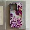 Чехол Clmj Lush Bloom для iPhone 17 17e 16e 16 15 14 13 12 11 X XS XR XSMAX 7 8 Air Pro Max Plus Двухслойная задняя крышка